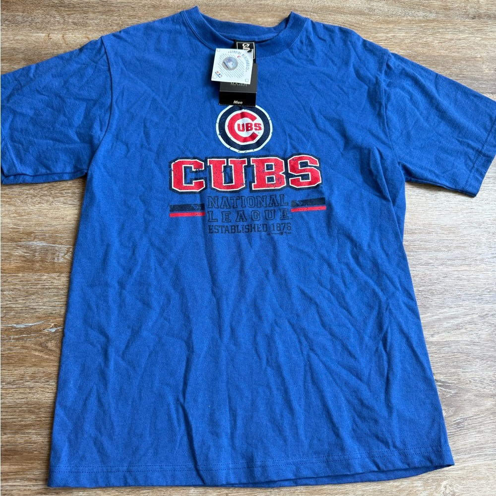 NWT Men’s M Gear For Sports Blue Cubs T Shirt MLB